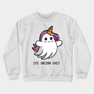 CUTE UNICORN GHOST Crewneck Sweatshirt